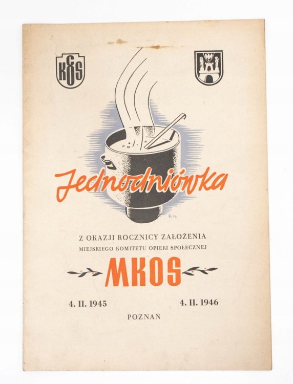 JEDNODNIÓWKA - ROK DZIAŁANIA MKOS POZNAŃ 1946