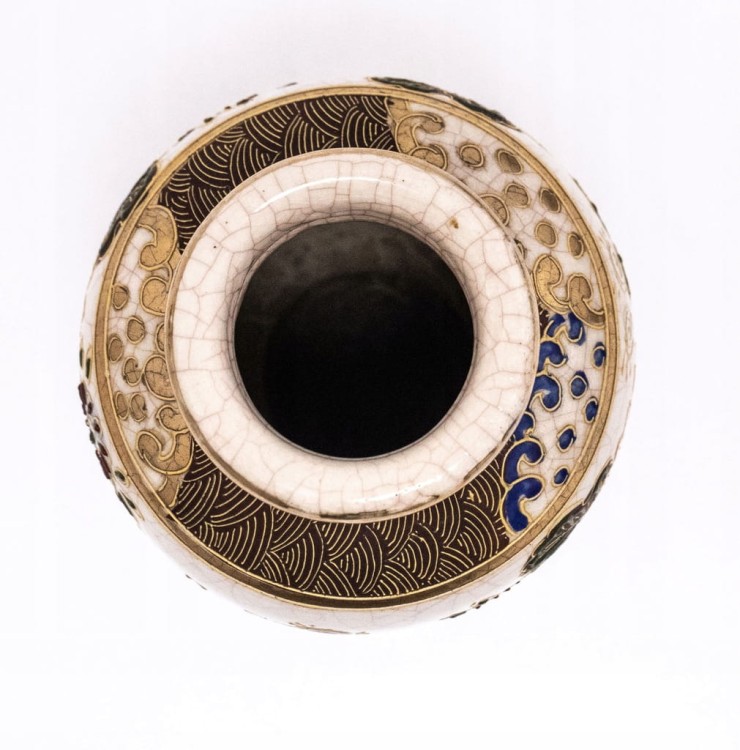 STARY PORCELANOWY WAZON CHIŃSKI