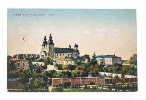 POZNAŃ - KATEDRA, PANORAMA 1915