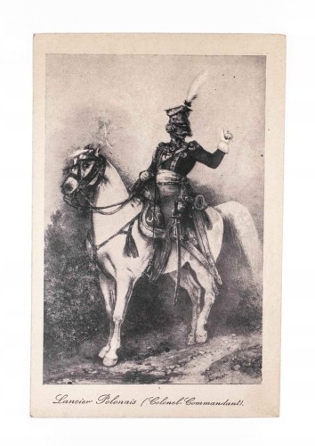 STARA POCZTÓWKA - SZWOLEŻER POLSKI, pocz. XX w.