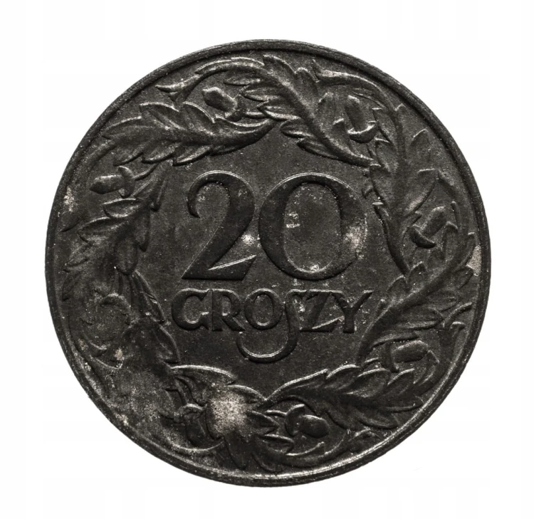 20 groszy 1923, Warszawa, cynk