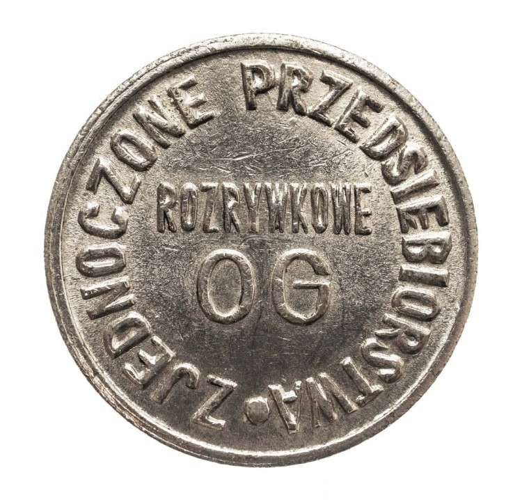 Żeton Zjednoczone Przedsiębiorstwa Rozrywkowe OG