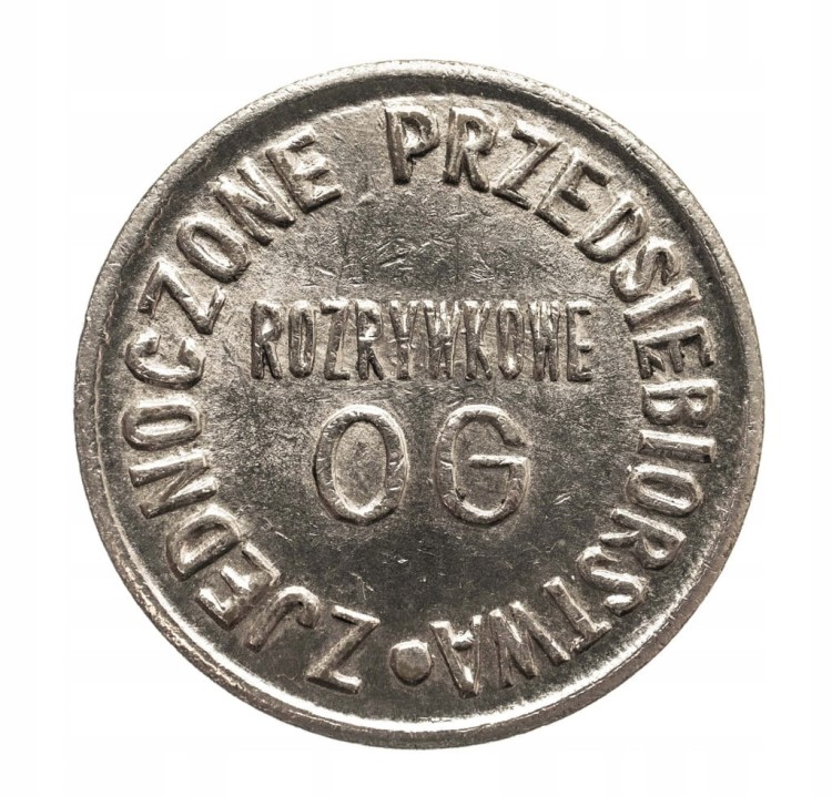 Żeton Zjednoczone Przedsiębiorstwa Rozrywkowe OG