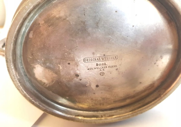 STARA CUKIERNICA + SZCZYPCZYKI DO CUKRU PLATER
