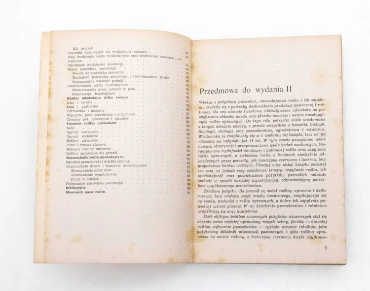 STARA KSIĄŻKA POŻYTKI PSZCZELE, ZAPYLANIE I MIODODAJNOŚĆ ROŚLIN 1976