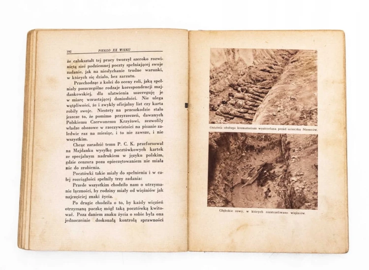 STARA KSIĄŻKA PIEKŁO XX WIEKU 1946