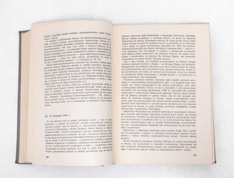 STARA KSIĄŻKA KRONIKA LAT WOJNY I OKUPACJI TOM I 1962