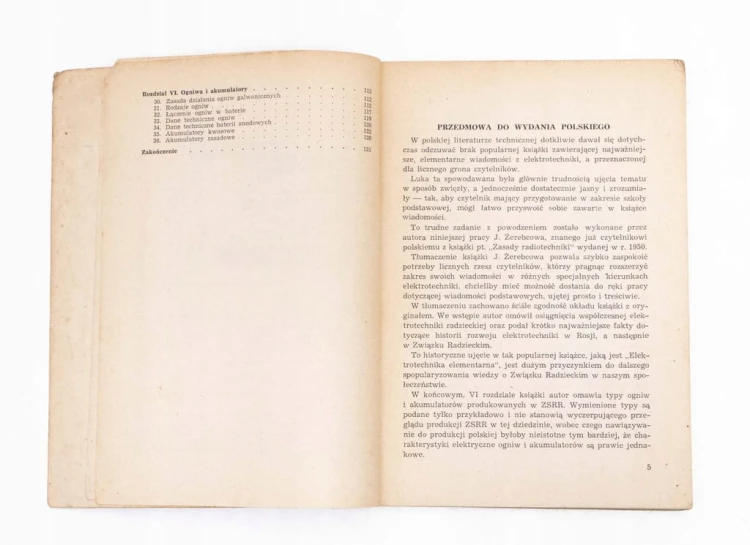 STARA KSIĄŻKA ELEKTROTECHNIKA ELEMENTARNA 1954