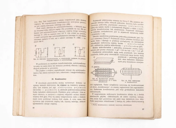 STARA KSIĄŻKA ELEKTROTECHNIKA ELEMENTARNA 1954