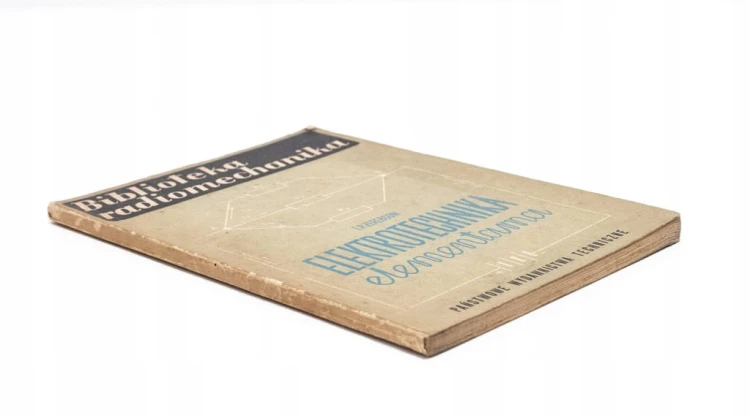 STARA KSIĄŻKA ELEKTROTECHNIKA ELEMENTARNA 1954