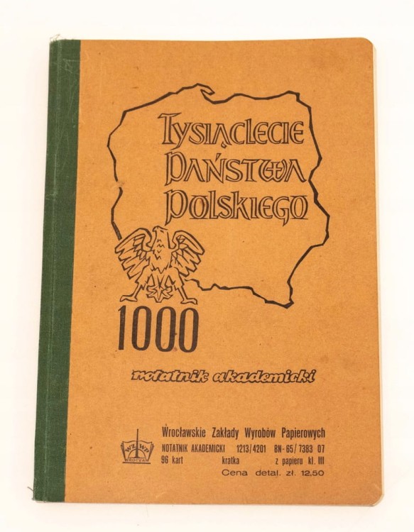 STARY NOTATNIK TYSIĄCLECIE PAŃSTWA POLSKIEGO
