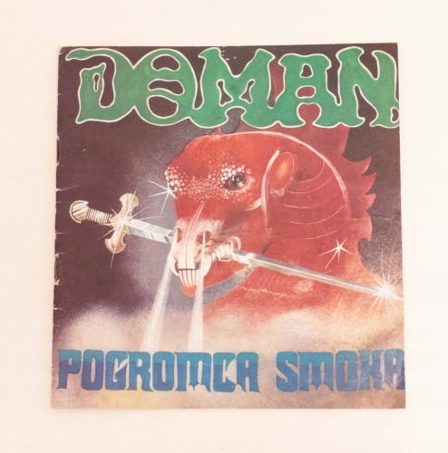 STARY KOMIKS DOMAN POGROMCA SMOKA 1990