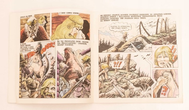STARY KOMIKS DOMAN POGROMCA SMOKA 1990