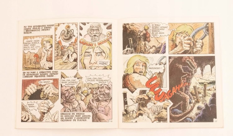 STARY KOMIKS DOMAN POGROMCA SMOKA 1990
