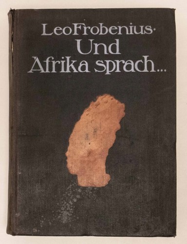 KSIĄŻKA NIEMIECKA FROBENIUS UND AFRIKA SPRACH 1912