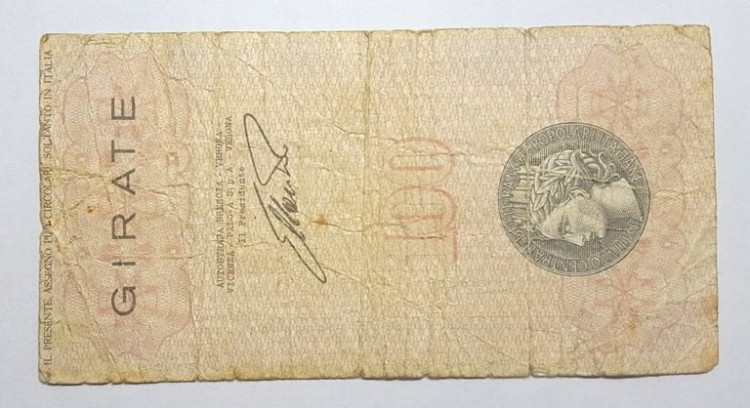 WŁOCHY VERONA 100 LIRÓW 1976