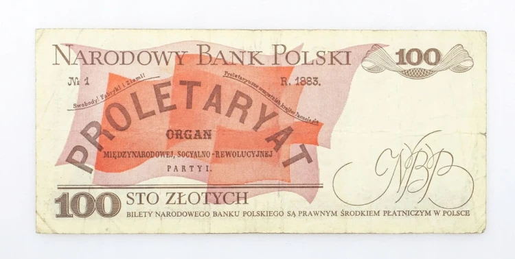 100 ZŁOTYCH 1986 ROK s. SL st. 3