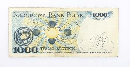 1000 ZŁOTYCH 1975 ROK s. T st. 3