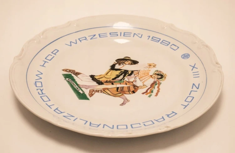 TALERZ 13 ZLOT RACJONALIZATORÓW ZAKŁADÓW HCP 1980