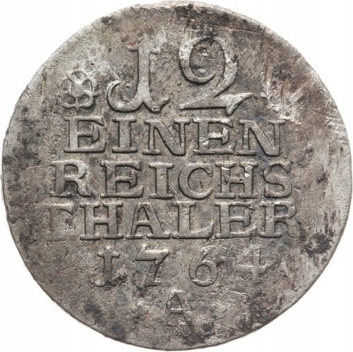 Fryderyk II 1740-86,12 CZĘŚĆ TALARA 1764/A BERLIN