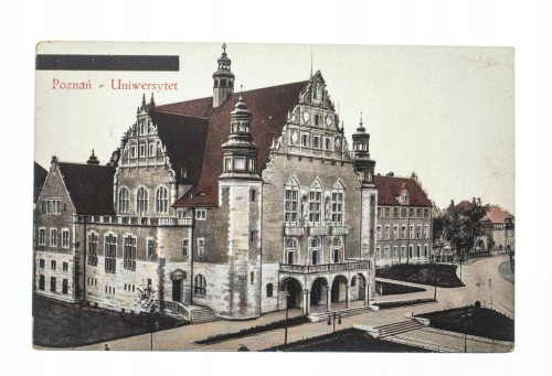 POZNAŃ - UNIWERSYTET MICKIEWICZA pocz. XX w.