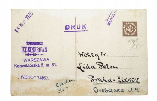 WARSZAWA - KOŚCIÓŁ ŚW. JÓZEFA OBLUBIEŃCA 1925