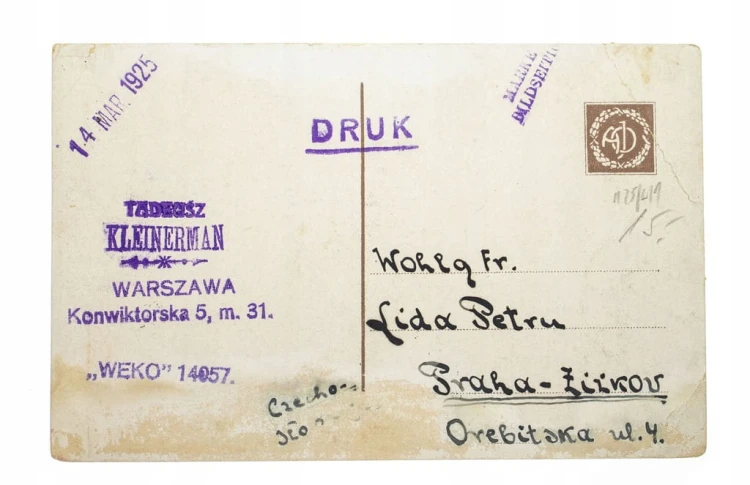 WARSZAWA - KOŚCIÓŁ ŚW. JÓZEFA OBLUBIEŃCA 1925