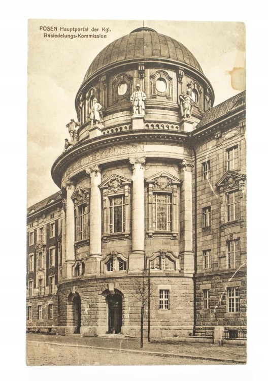 POZNAŃ - BUDYNEK KOMISJI OSIEDLEŃCZEJ 1918