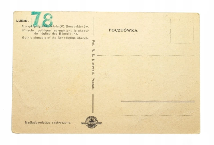 LUBIŃ - KOŚCIÓŁ BENEDEKTYNÓW l. 20/30