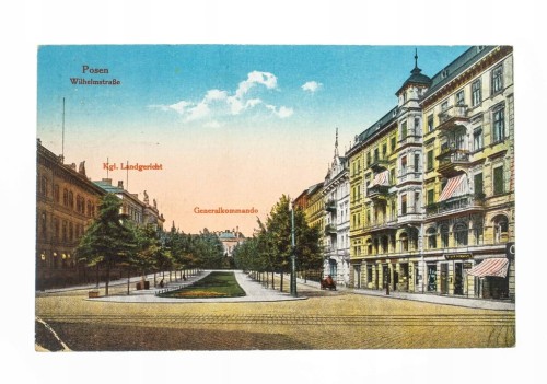 POZNAŃ - Wilhelmstrasse 1918