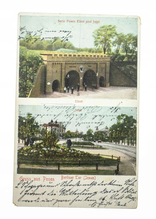 POZNAŃ - BRAMA BERLIŃSKA 1906