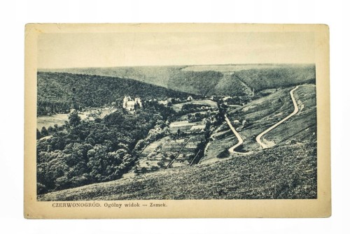 CZERWONOGRÓD - OGÓLNY WIDOK, ZAMEK l. 30