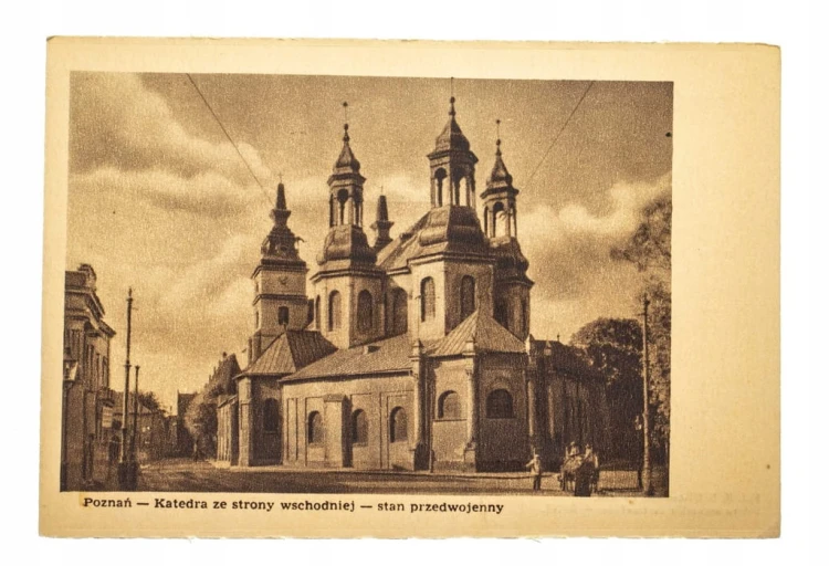 POZNAŃ - KATEDRA, STAN PRZEDWOJENNY l. 40