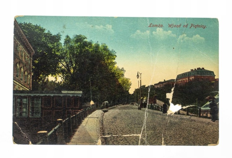 ŁOMŻA - WJAZD OD PIĄTNICY 1926