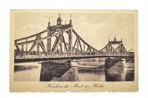 KRAKÓW - III MOST, WISŁA 1923