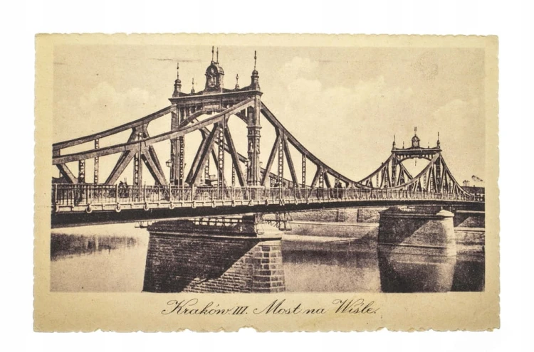 KRAKÓW - III MOST, WISŁA 1923