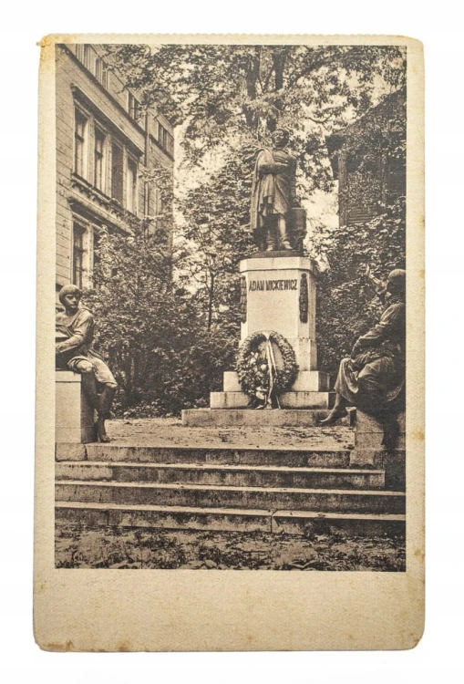 POZNAŃ - POMNIK ADAMA MICKIEWICZA l. 20/30