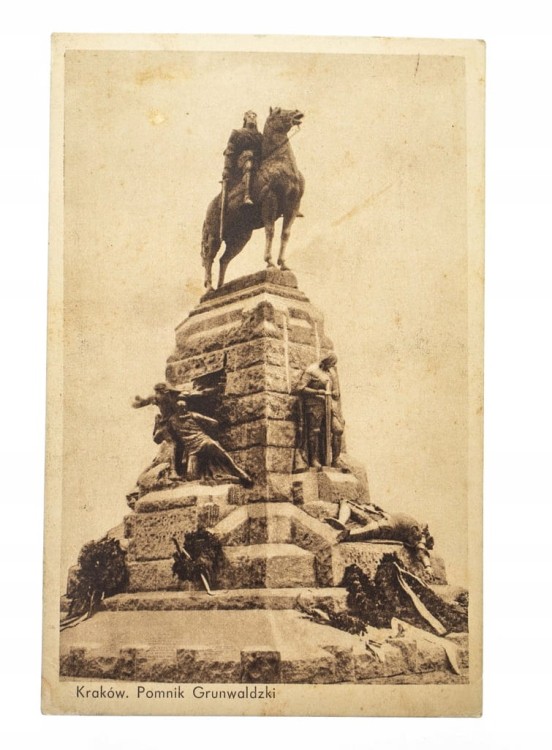 KRAKÓW - POMNIK GRUNWALDZKI l. 20/30