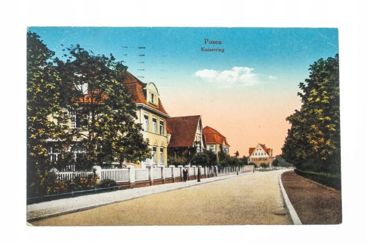 POZNAŃ - KAISERRING, FELDPOST 1917
