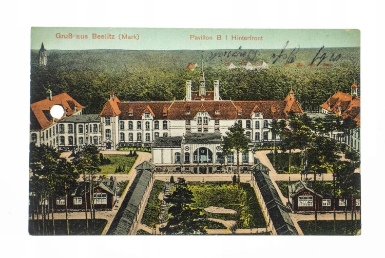 BEELITZ - PAŁAC, FELDPOST 1915