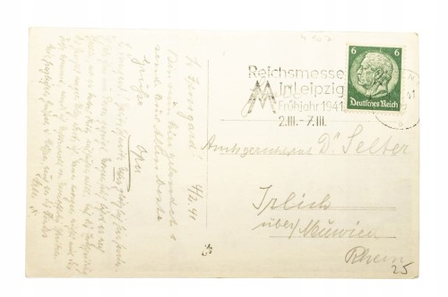 POZNAŃ - ZAMEK CESARSKI, ŚW. MARCIN 1941
