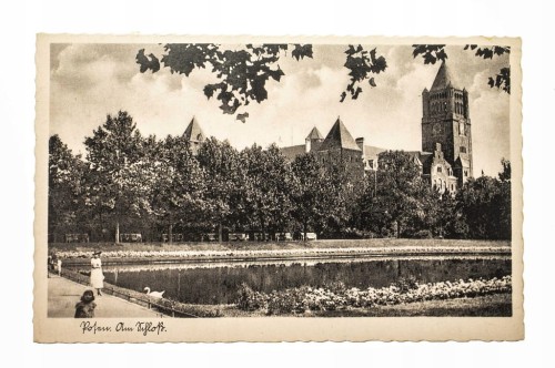 POZNAŃ - ZAMEK, PARK MICKIEWICZA 1941