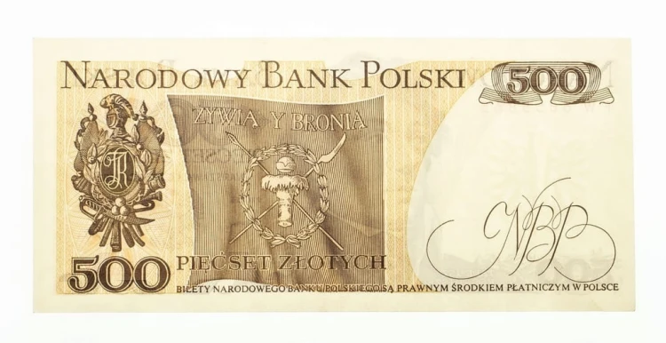 500 ZŁOTYCH 1.06.1982, seria FW st.3+
