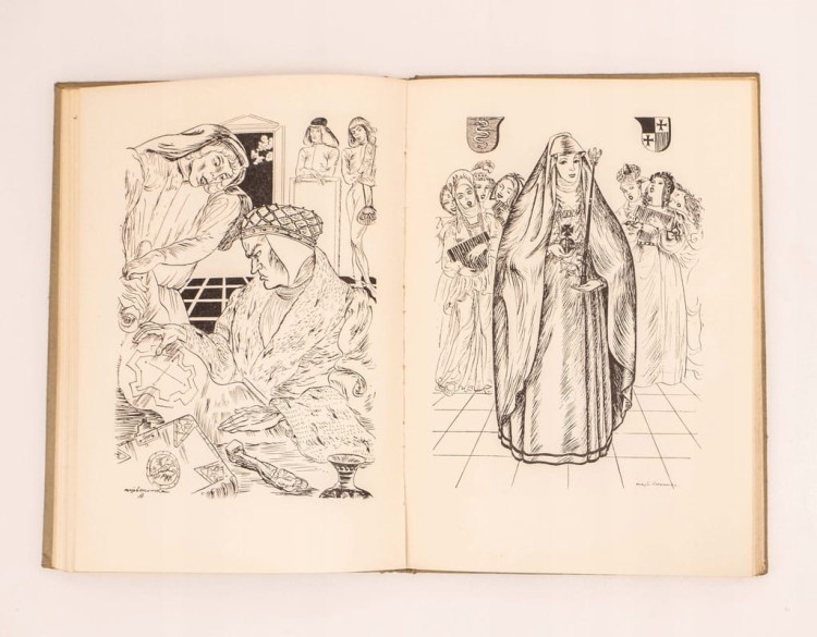 STARA KSIĄŻKA UTWORY MIKOŁAJA REJA 1953
