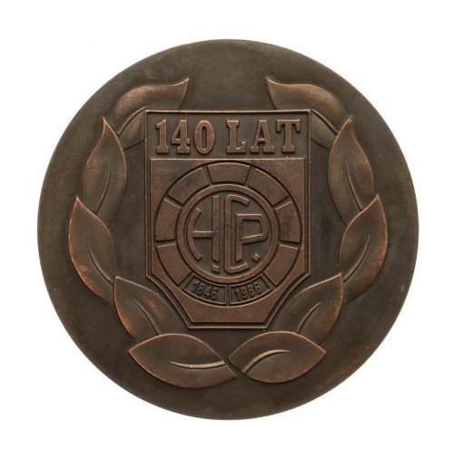 MEDAL 140 LAT HCP POZNAŃ HIPOLIT CEGIELSKI 1986