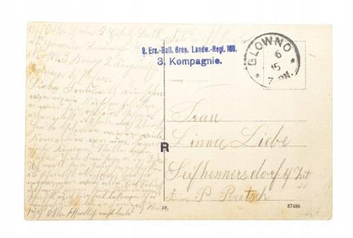 POZNAŃ - GŁÓWNA, PLAC WOLNOŚCI, FELDPOST 1915
