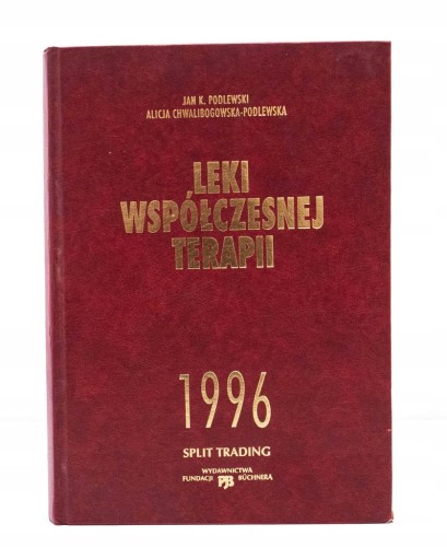 STARA KSIĄŻKA LEKI W WSPÓŁCZESNEJ TERAPII 1996
