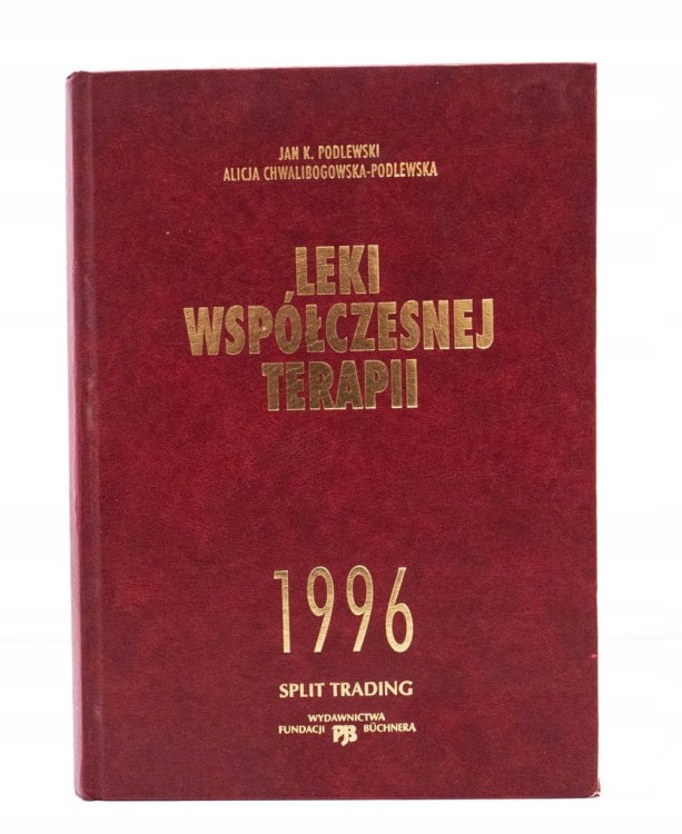 STARA KSIĄŻKA LEKI W WSPÓŁCZESNEJ TERAPII 1996