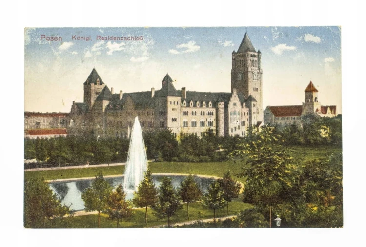 POZNAŃ - ZAMEK CESARSKI, FELDPOST 1915