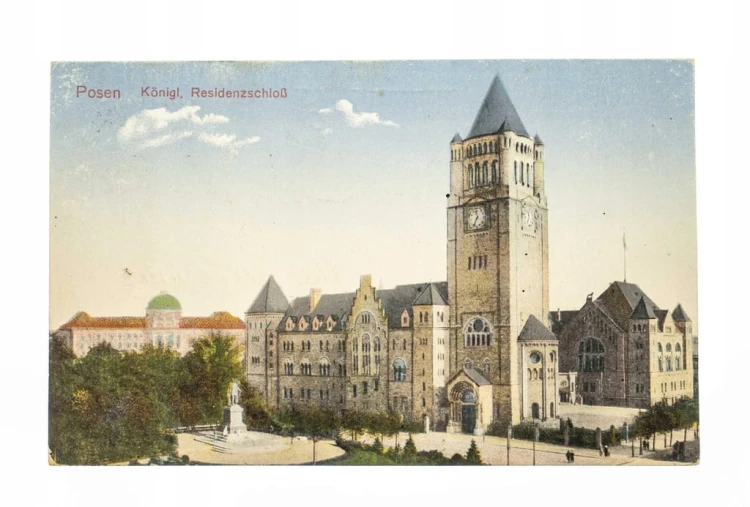 POZNAŃ - ZAMEK CESARSKI, FELDPOST 1915